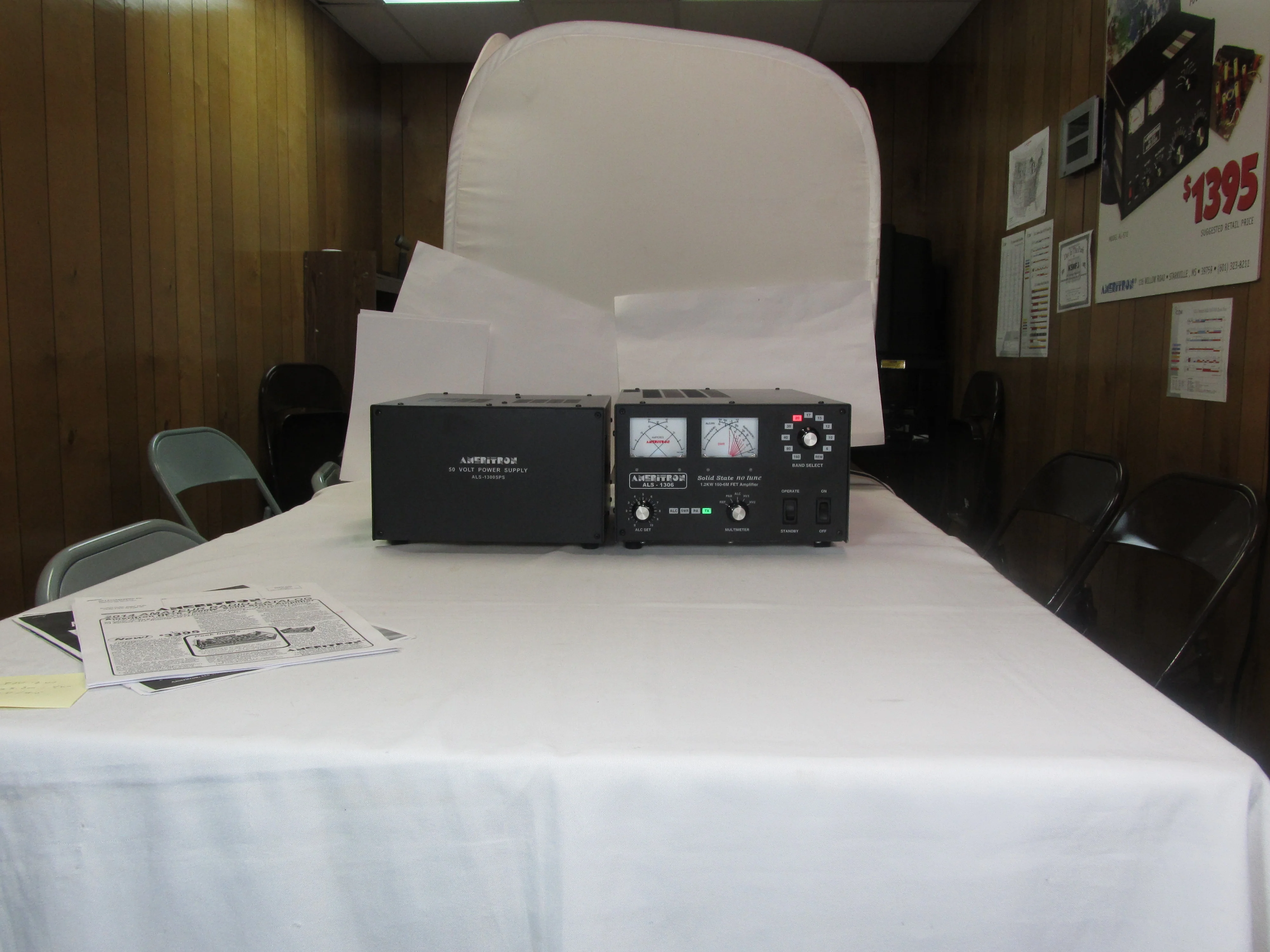 ALS-1306-SEC 1200W HF +6M Solid State Amplifier with power supply, FACTORY SEC - Image 3