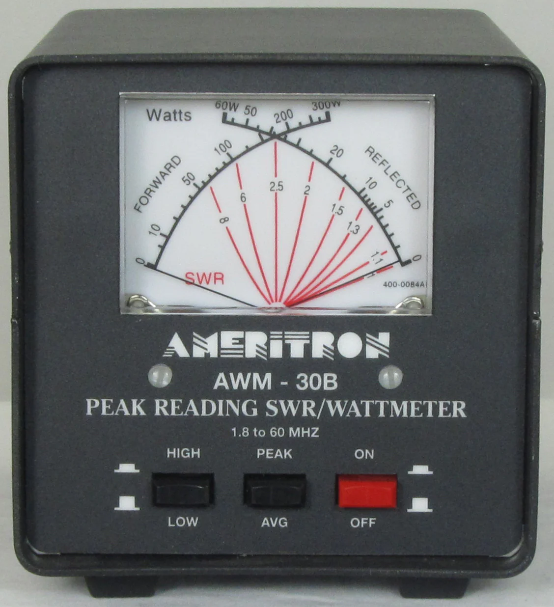 AWM-30B,HF+6M,SWR/WATTMETER,PEAKREADING,3kW