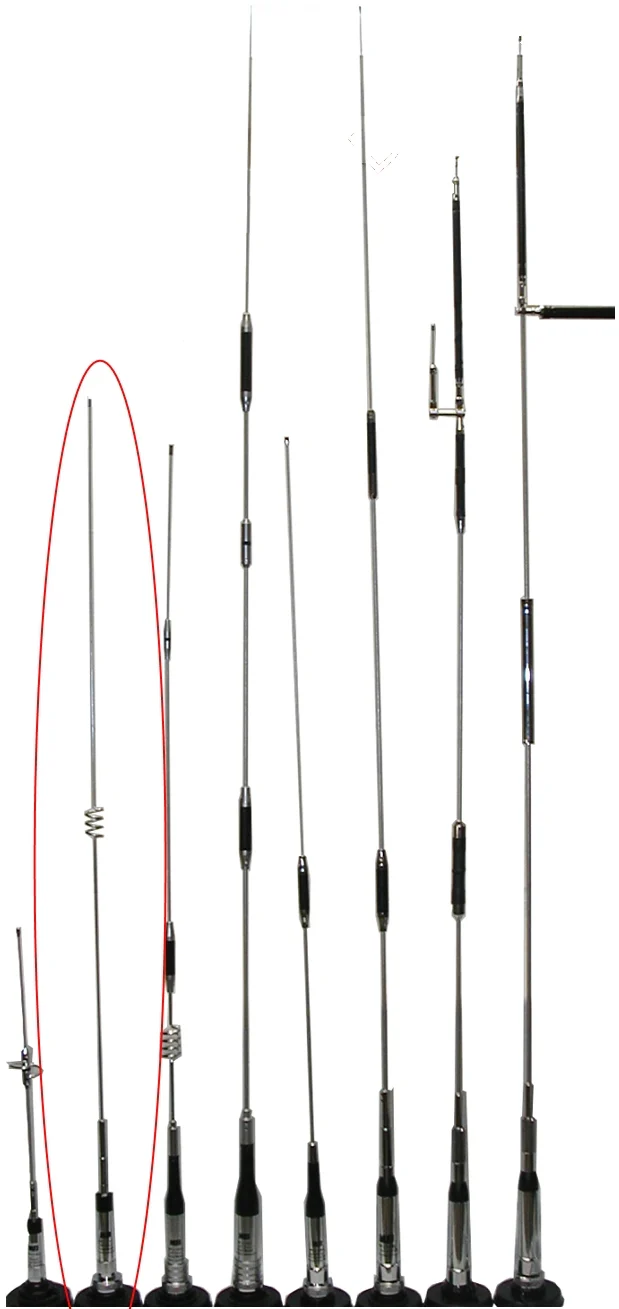MFJ-1412B, MOBILE ANT, BK, 144/440 DB, 40~ 3.0/5.5DB, PL259