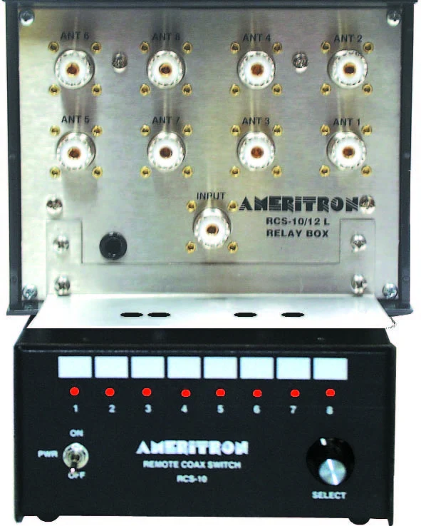 RCS-10, ANTENNA SWITCH, 8 POSITIONS, REMOTE