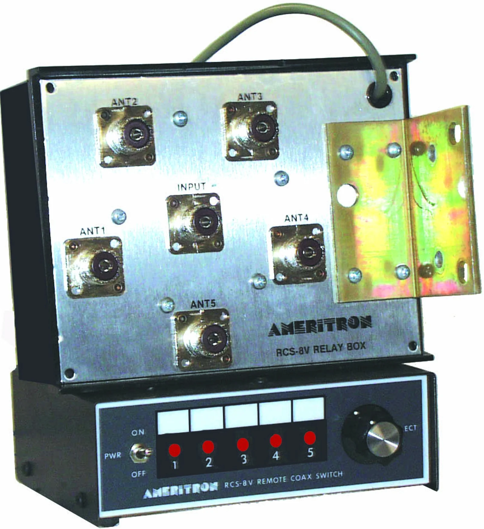 RCS-8V, ANTENNA SWITCH, COAX, 5 POSITIONS, REMOTE